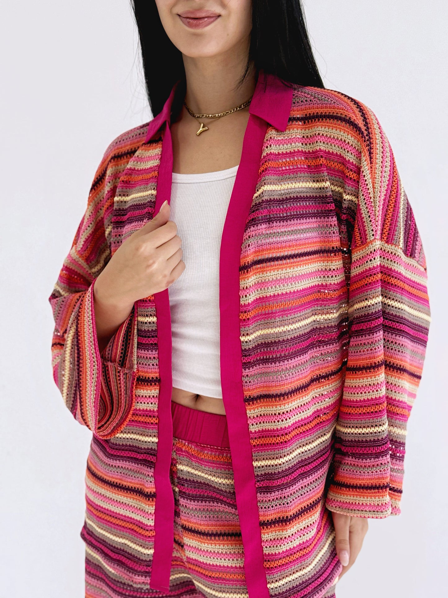 Sunset Sorbet Knit Set