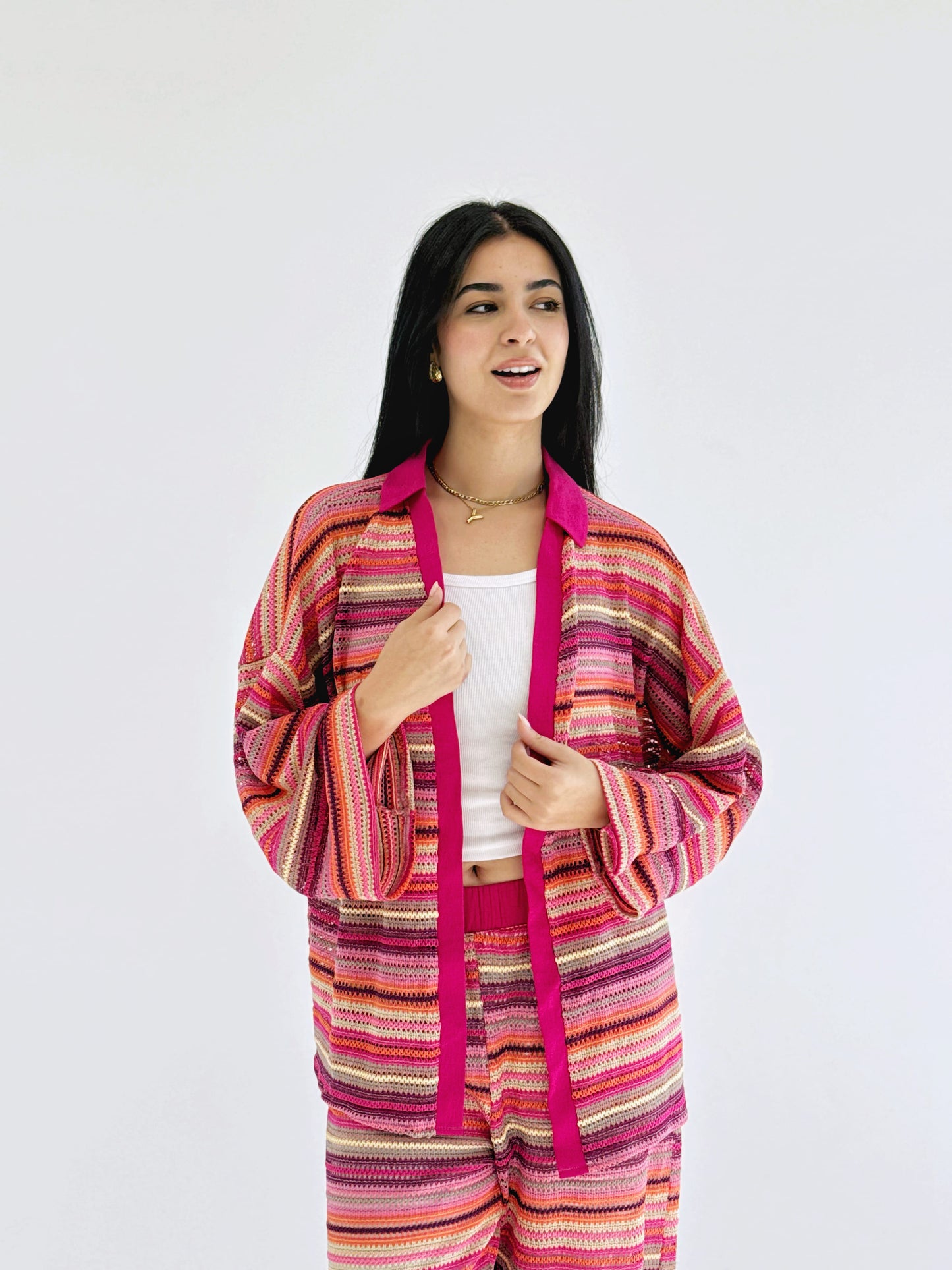 Sunset Sorbet Knit Set