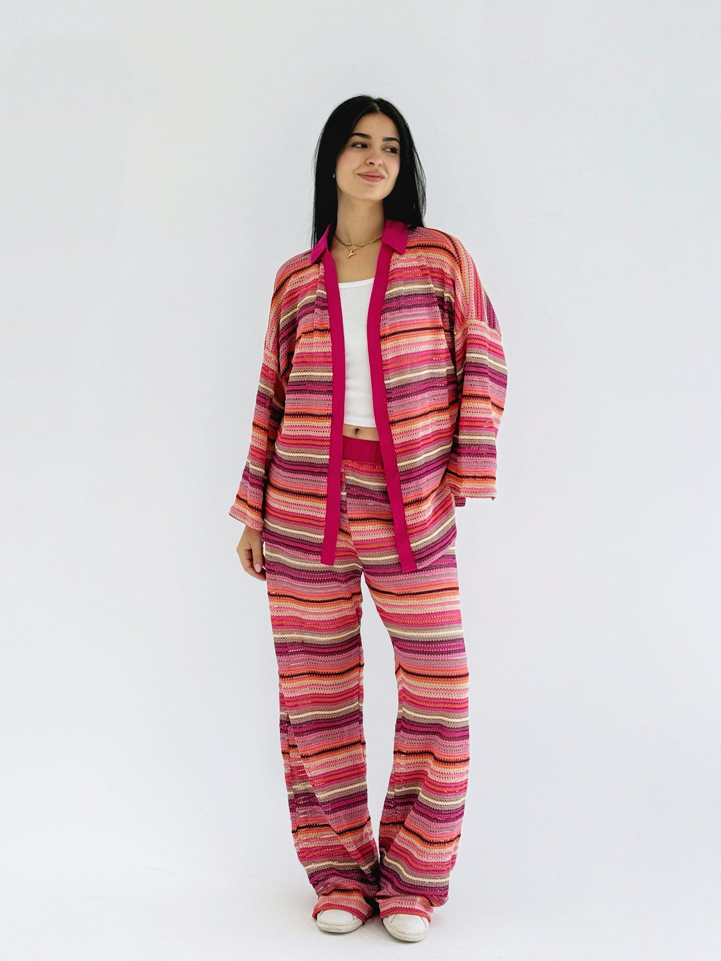 Sunset Sorbet Knit Set