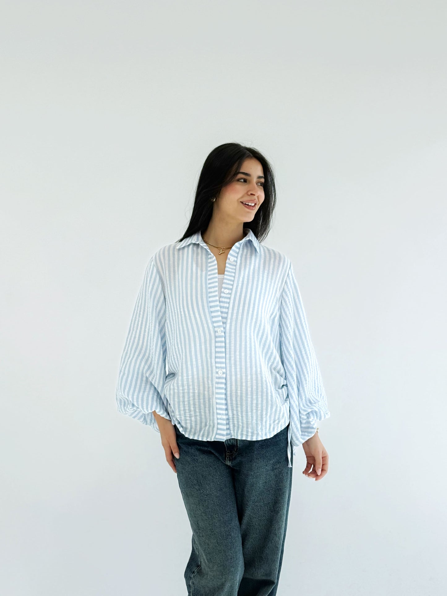 Blue Current Stripe Shirt