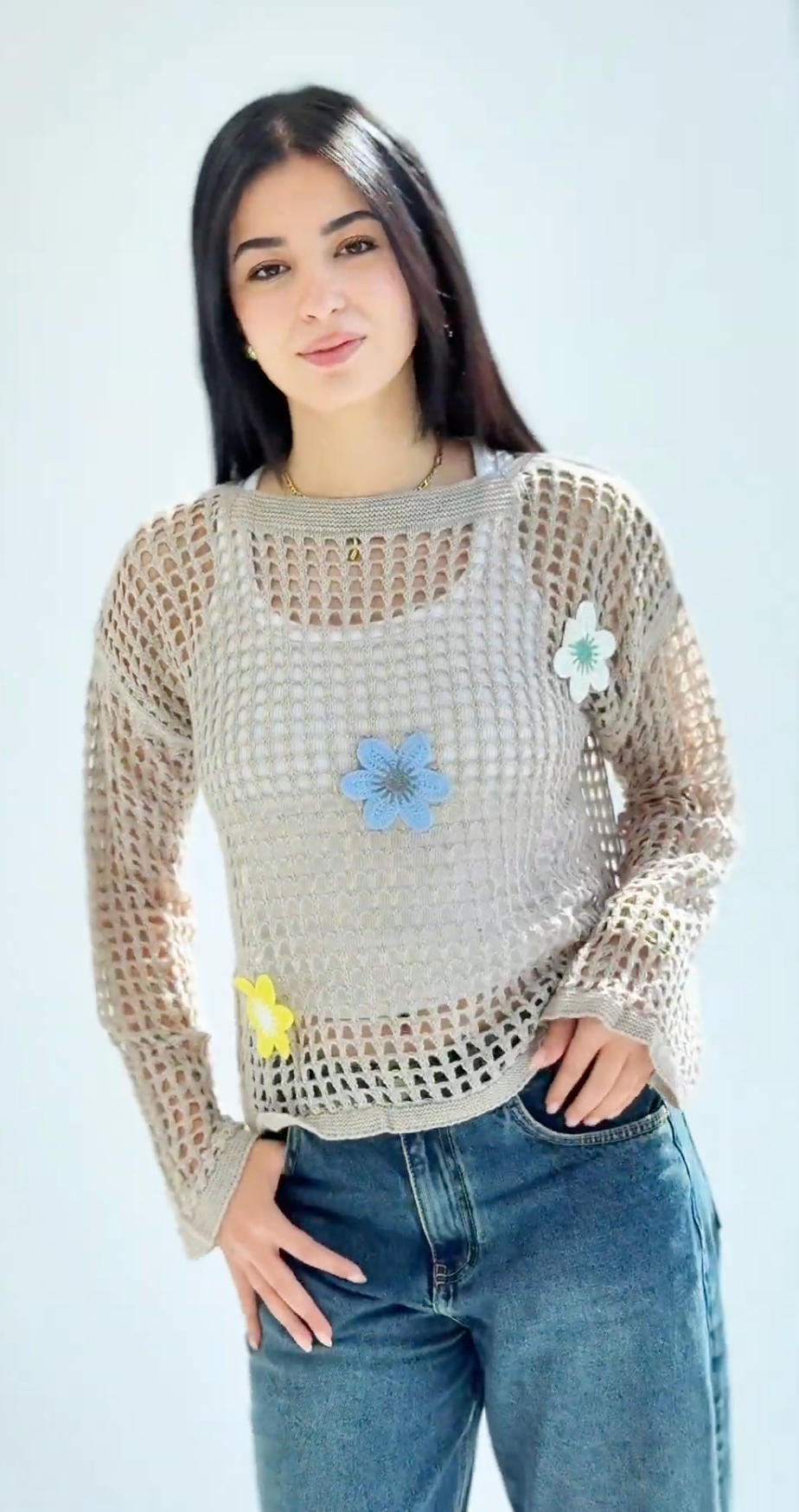 FloraSoul Crochet Top