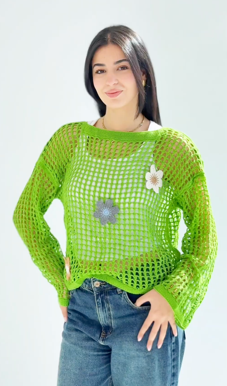 FloraSoul Crochet Top