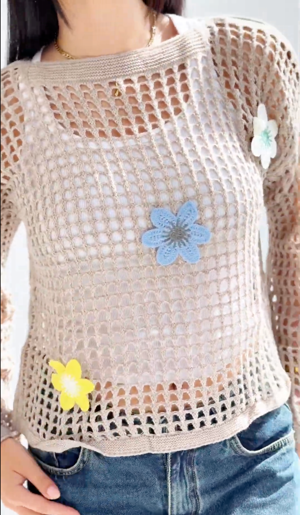 FloraSoul Crochet Top