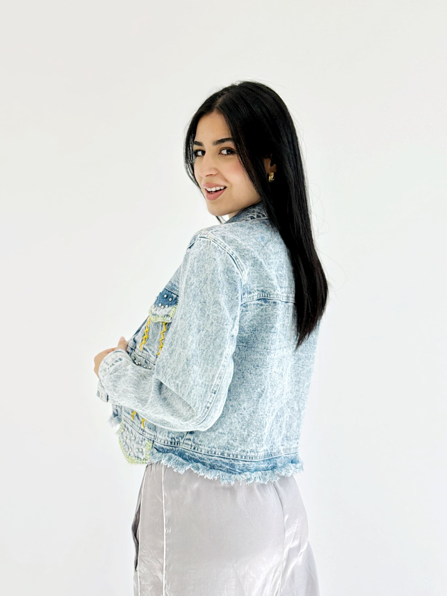Golden Stitch Denim Jacket
