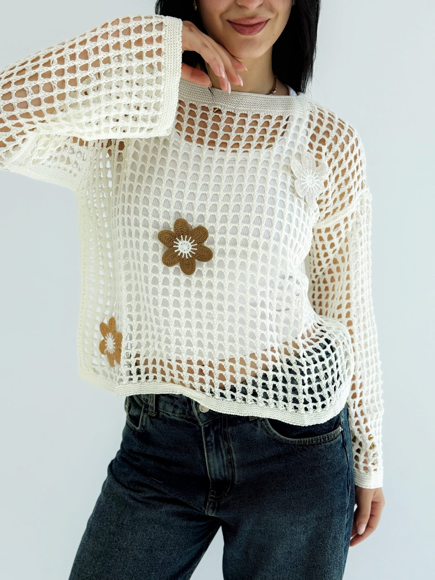 FloraSoul Crochet Top