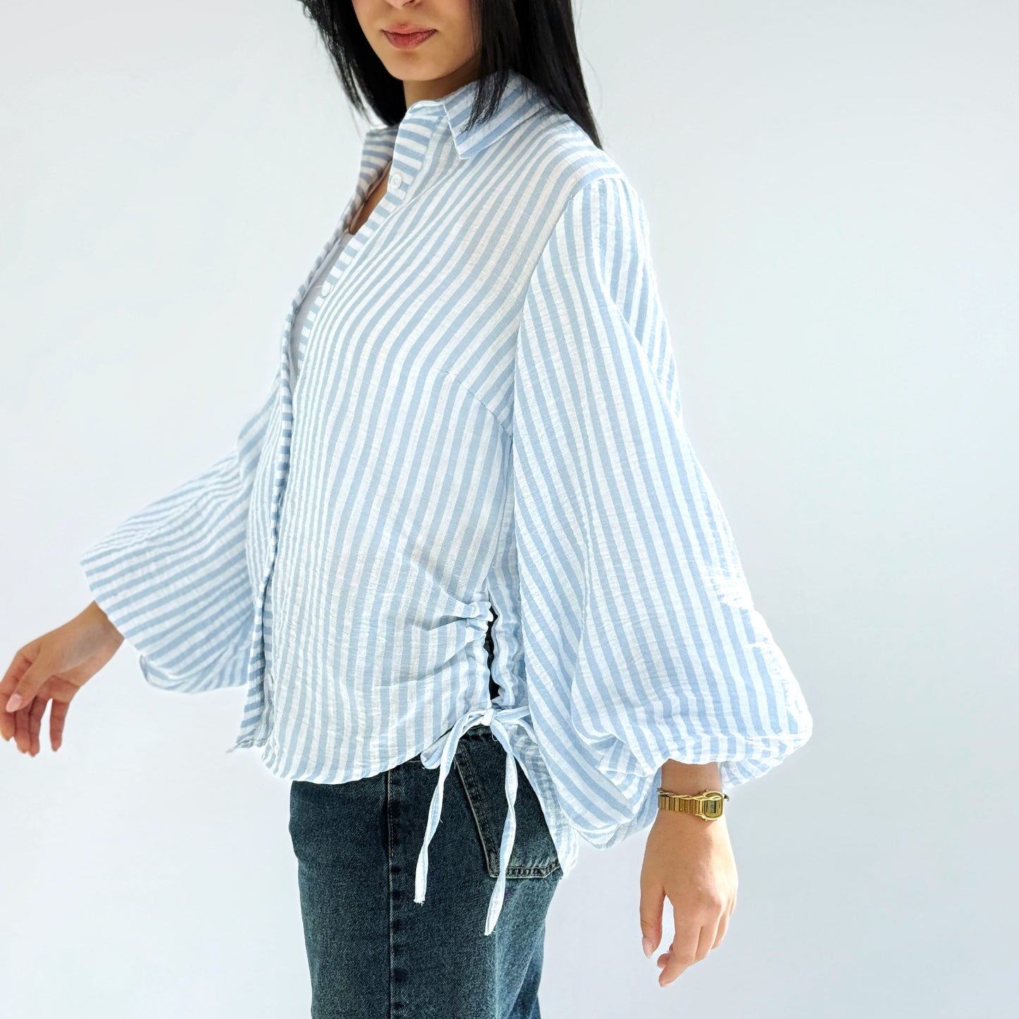 Blue Current Stripe Shirt