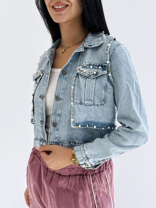 Luxe Tide Denim Jacket