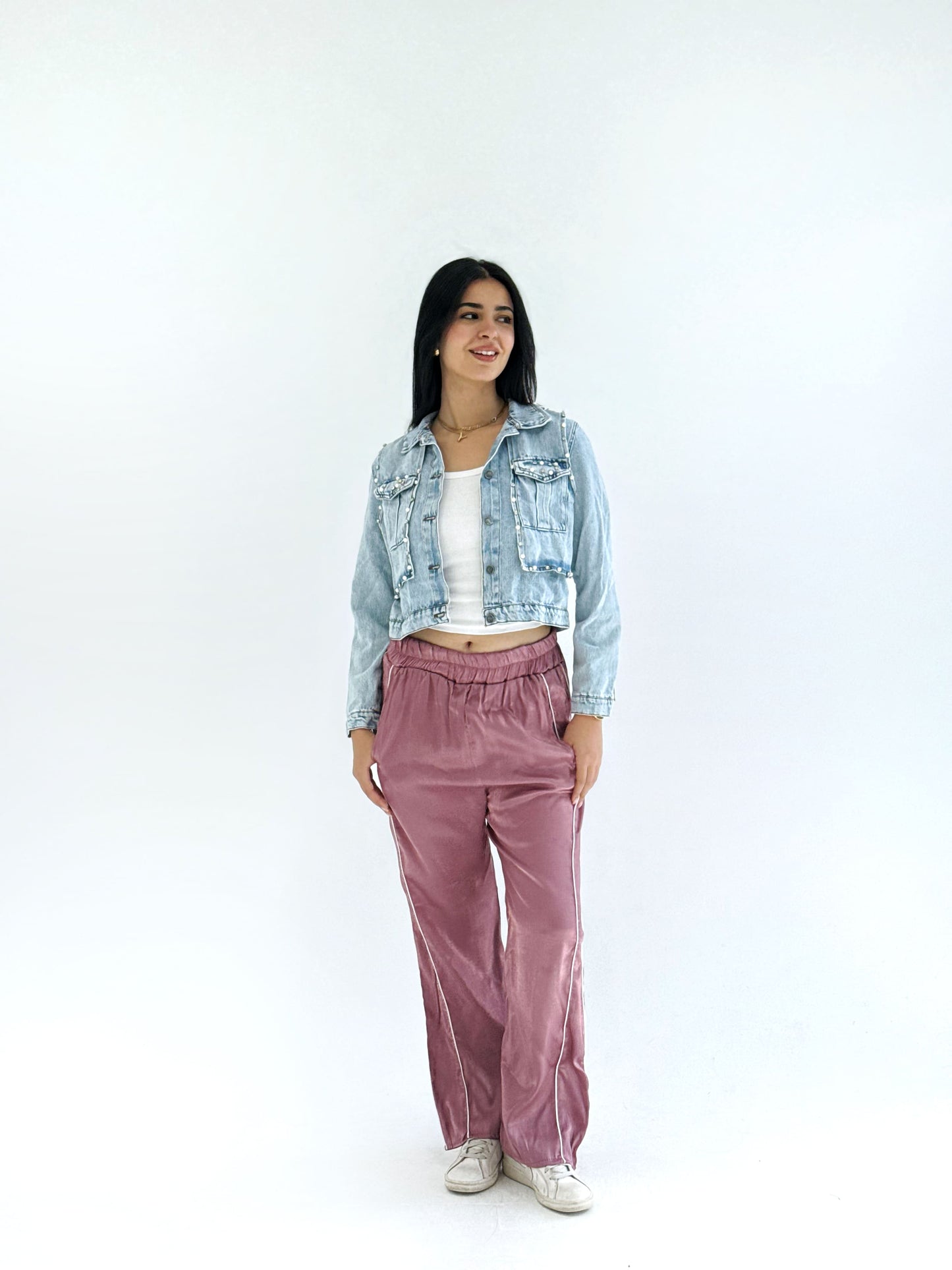 Luxe Tide Denim Jacket